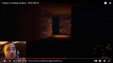 Walking down a corridor in Undermountain level 1.