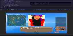 A Unity engine scene of the U6 Fortune teller asking dialogue questions. She says Ah, it is NOT true I see.