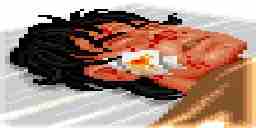 Unonscious bandaged soldier in a bed.