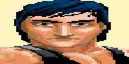 Muscular dark-haired man named Michael.